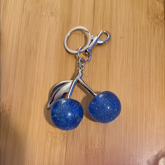 Accessories - Blue Glittery Keycharm/Keychain